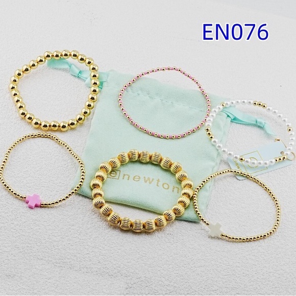 newton Six-PiecPink Bracelet Set - Picture 2 of 3